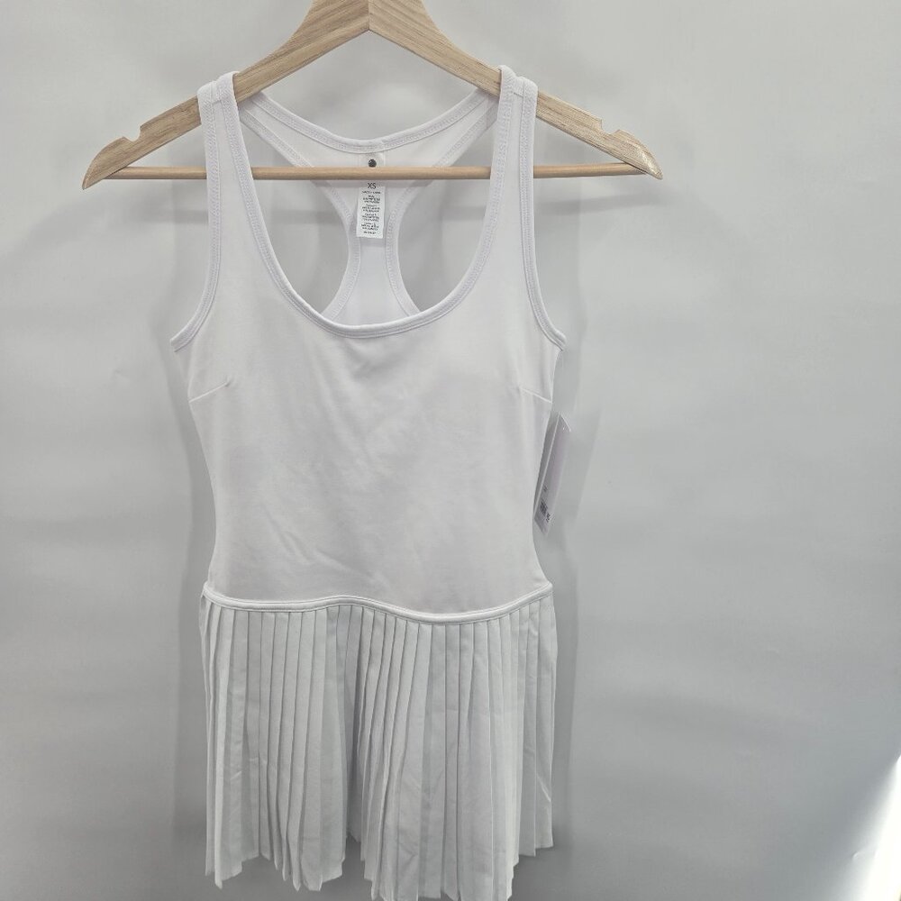 Yogalicious White Preppy Tennis Pickleball Athletic Motion Dress Size XS